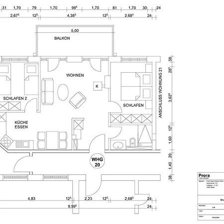 Haus Verando - Fewo 20 Meeresblick
